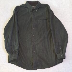 Woolrich Men's Forest Green Button Down Shirt